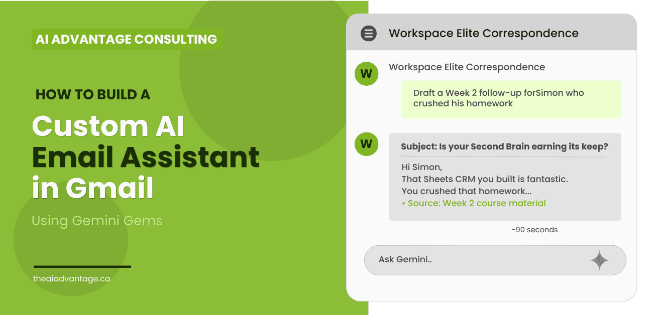 How to Build a Custom AI Email Assistant in Gmail Using Gemini Gems