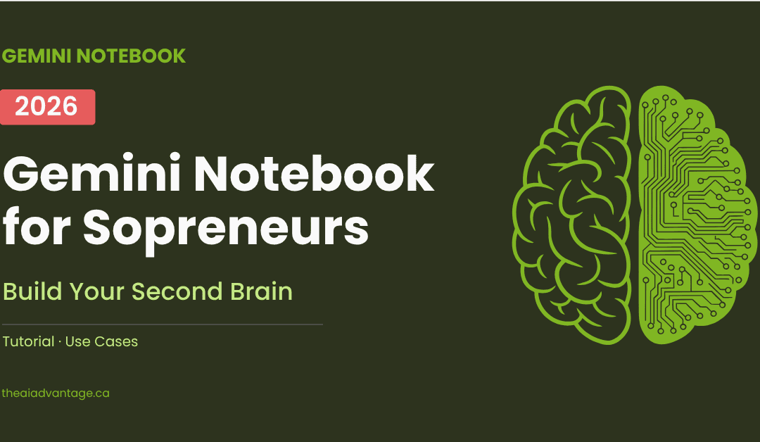 Gemini Notebook in 2026: How to Build a Second Brain for Your Business (And Why You Need One)
