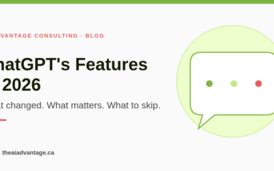 ChatGPT’s Features in 2026: What Changed and What Matters