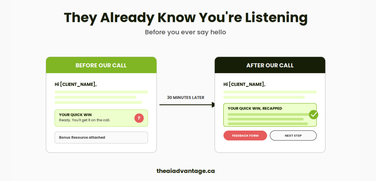 The Discovery Call System That Ended My 30-Minute Catch-Up