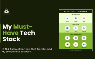 My Must-Have Tech Stack: 12 AI & Automation Tools That Transformed My Solopreneur Business