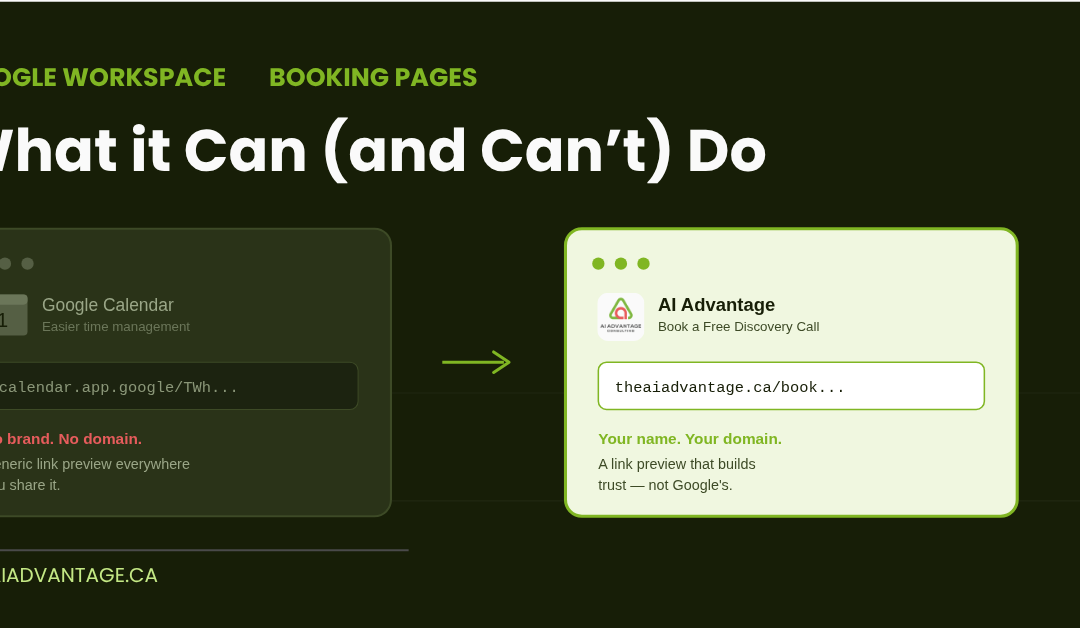 Google Calendar Booking Pages: What It Can (and Can’t) Do for Solopreneurs